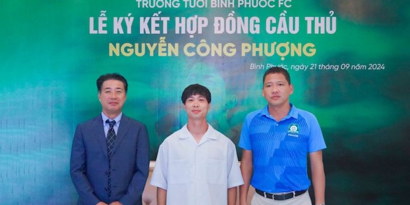 Công Phượng Đầu Quân Cho Câu Lạc Bộ Hạng Nhất 2024/25 5 Giới thiệu sơ lược về tiểu sử của Công Phượng
